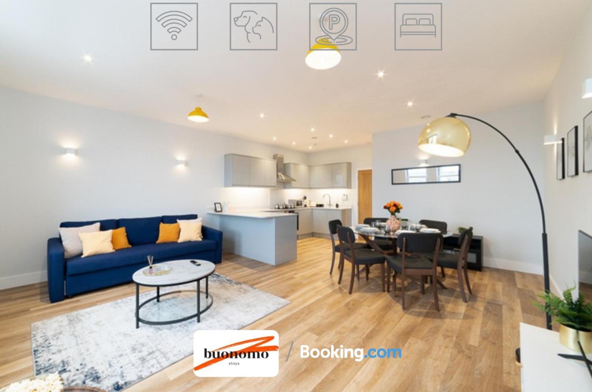 Two Bedroom Apartment At Buonomo Stays Short Lets & Serviced Accommodation Close To Wimbledon Tennis Courts Лондон Экстерьер фото